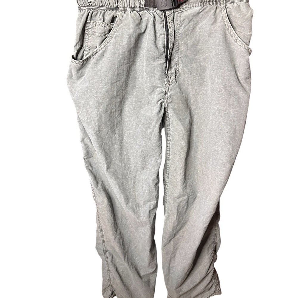 Vintage Medium Gray Gramicci 90s parachute style Hiking Pants Made in the USA